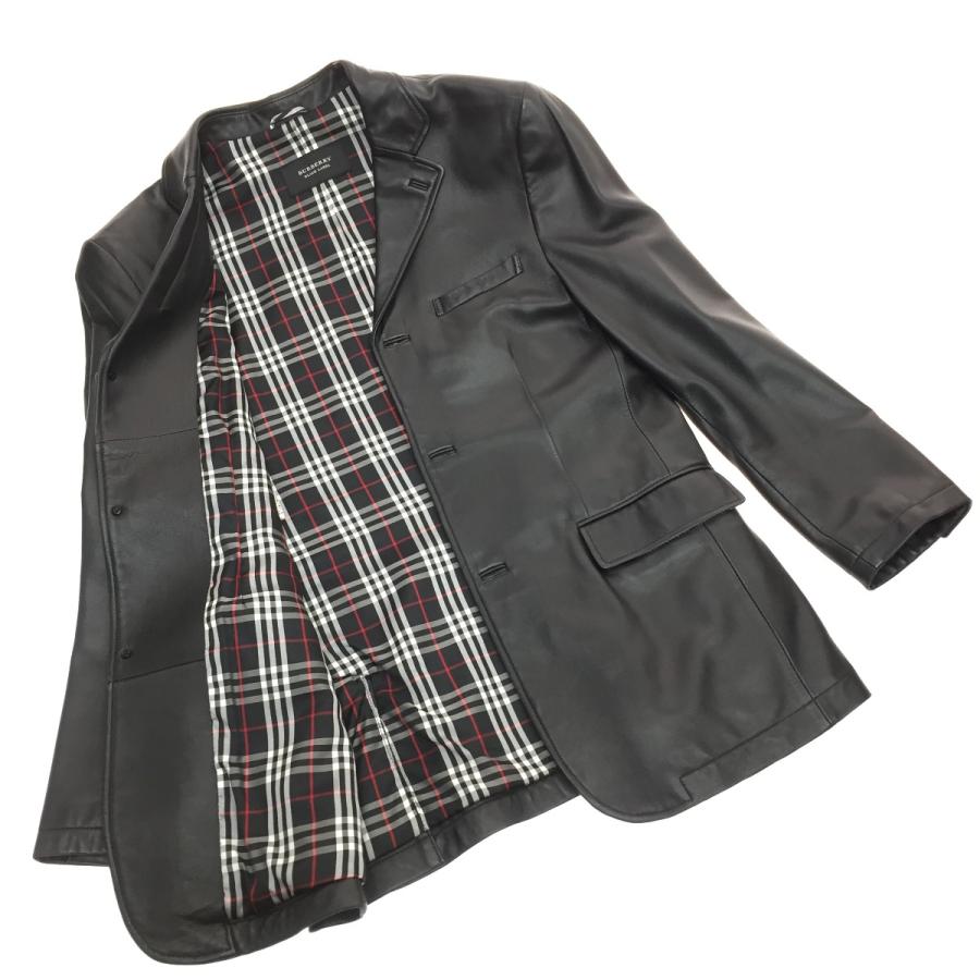BURBERRY BLACK LABEL バーバリーブラックレーベル メンズ レザー 