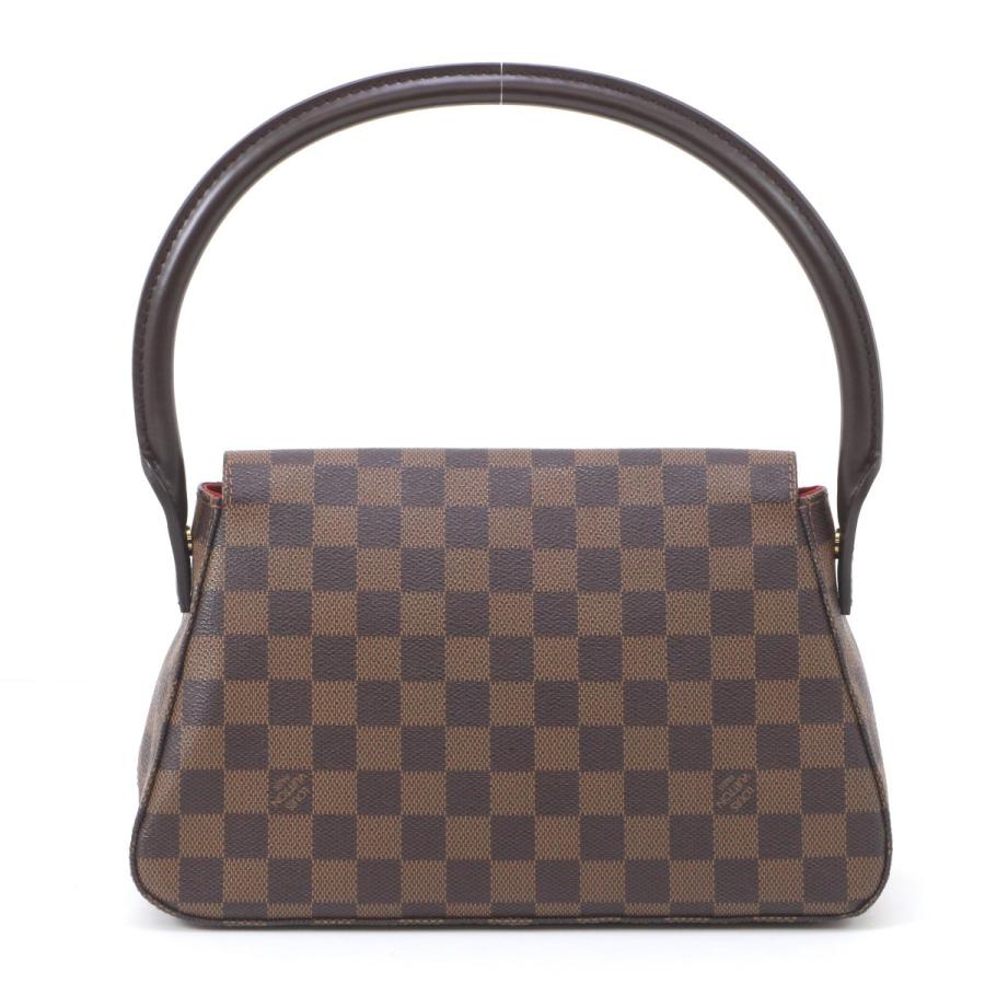 クラシカルファッション $$ LOUIS VUITTON ルイヴィトン ダミエ・ジェアン ミニルーピング ハンドバッグ N51147 やや傷や汚れあり