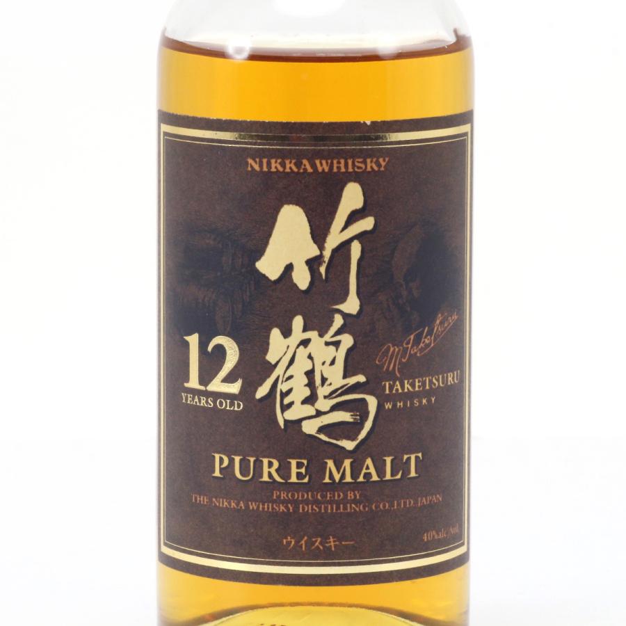 北海道内限定発送】 NIKKA ニッカウヰスキー 竹鶴 12年 ピュアモルト 