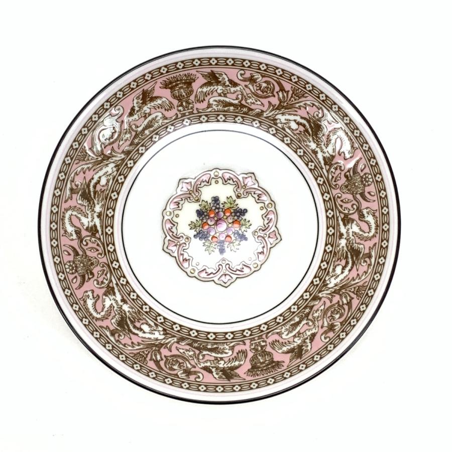 $$  WEDGWOOD ウェッジウッド FLORENTINE PINK カップ＆ソーサー 1P 目立った傷や汚れなしの画像