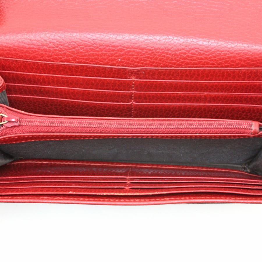 GUCCI グッチ　長財布　(レッド)