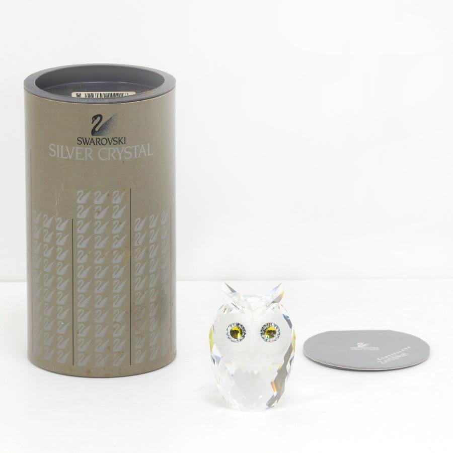 SWAROVSKI（スワロフスキー） 置物 フクロウ やや傷や汚れあり