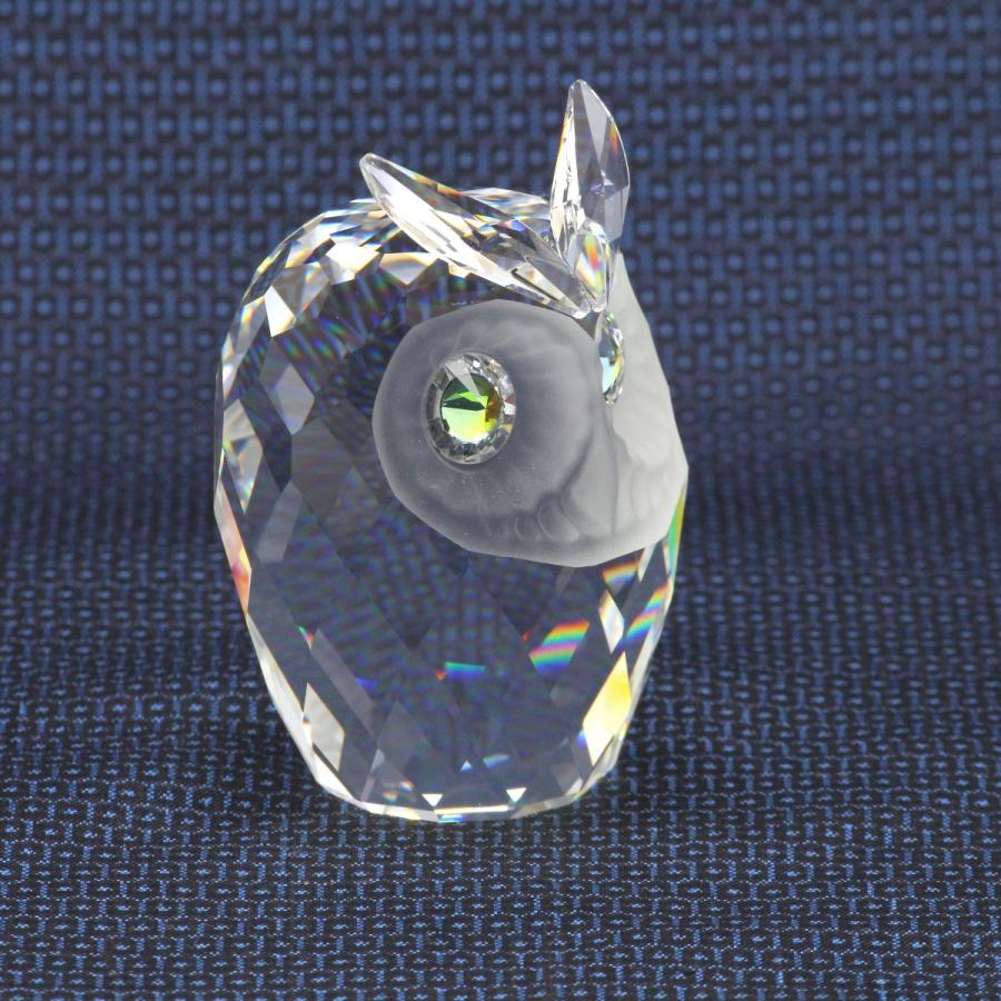 SWAROVSKI（スワロフスキー） 置物 フクロウ やや傷や汚れあり
