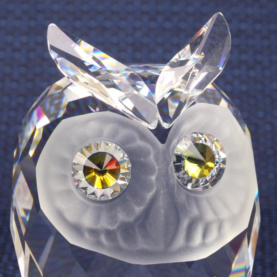 SWAROVSKI（スワロフスキー） 置物 フクロウ やや傷や汚れあり
