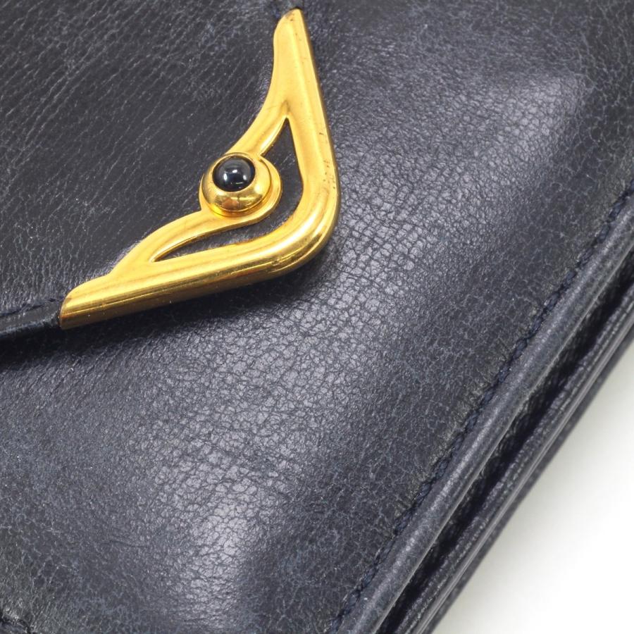 Cartier（カルティエ） $$ 小銭入れ サファイアライン レザー ネイビー 