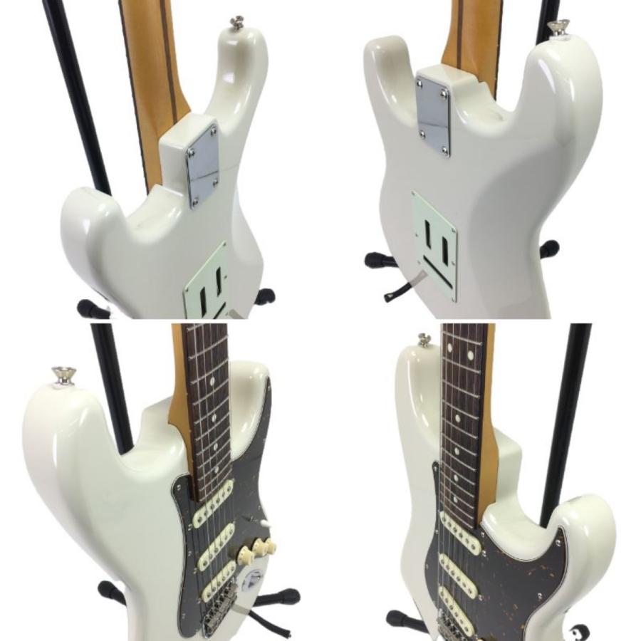 HISTORY エレキギター STタイプ ハードケース付 SH-SV Vintage White