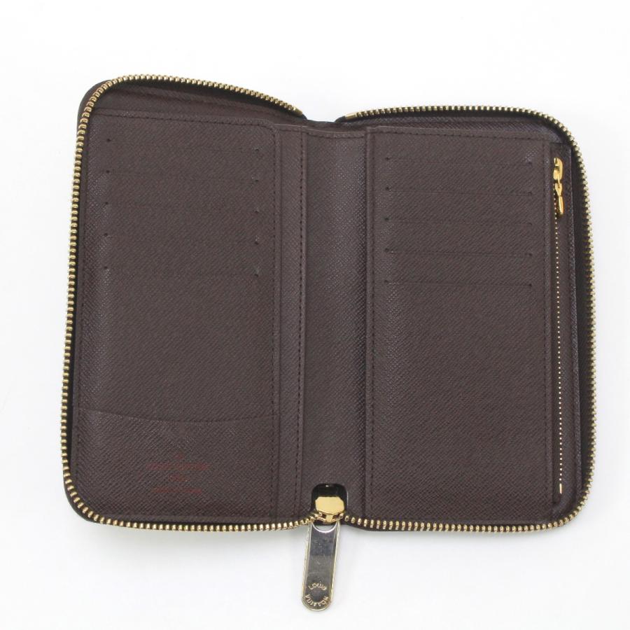 【美品】 ルイヴィトン ダミエ ジッピーコンパクト ウォレット N60028 LOUIS VUITTON（ルイ・ヴィトン） ダミエ ジッピーコンパクト