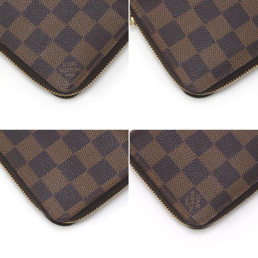 【美品】 ルイヴィトン ダミエ ジッピーコンパクト ウォレット N60028 LOUIS VUITTON（ルイ・ヴィトン） ダミエ ジッピーコンパクト