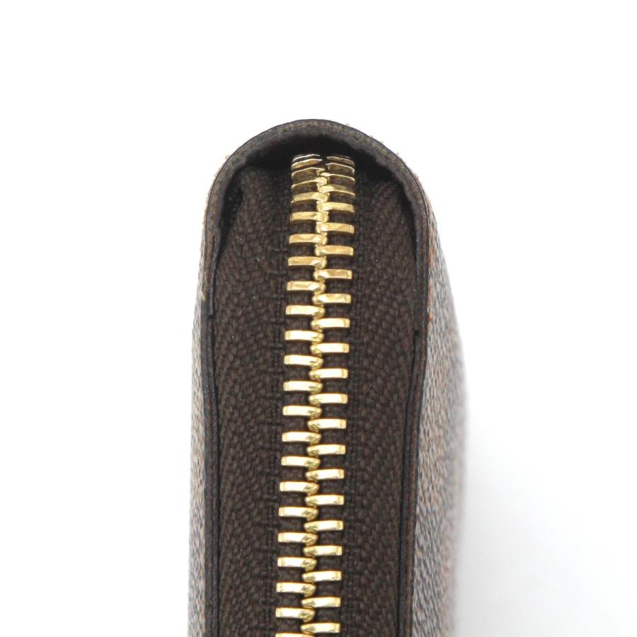 【美品】 ルイヴィトン ダミエ ジッピーコンパクト ウォレット N60028 LOUIS VUITTON（ルイ・ヴィトン） ダミエ ジッピーコンパクト