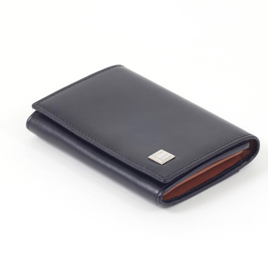 dunhill（ダンヒル） 名刺入れ OR8000A ブラック 目立った傷や汚れなし