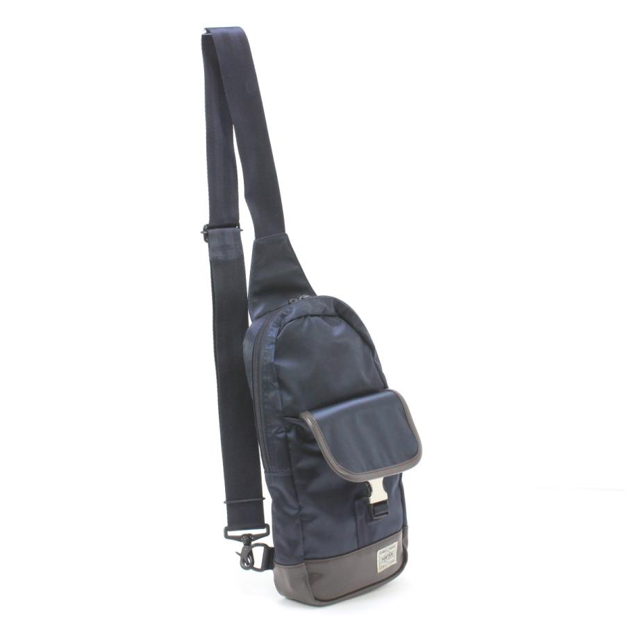 PORTER ポーター ストーム SAC'S BAR別注 ボディバッグ ネイビー やや
