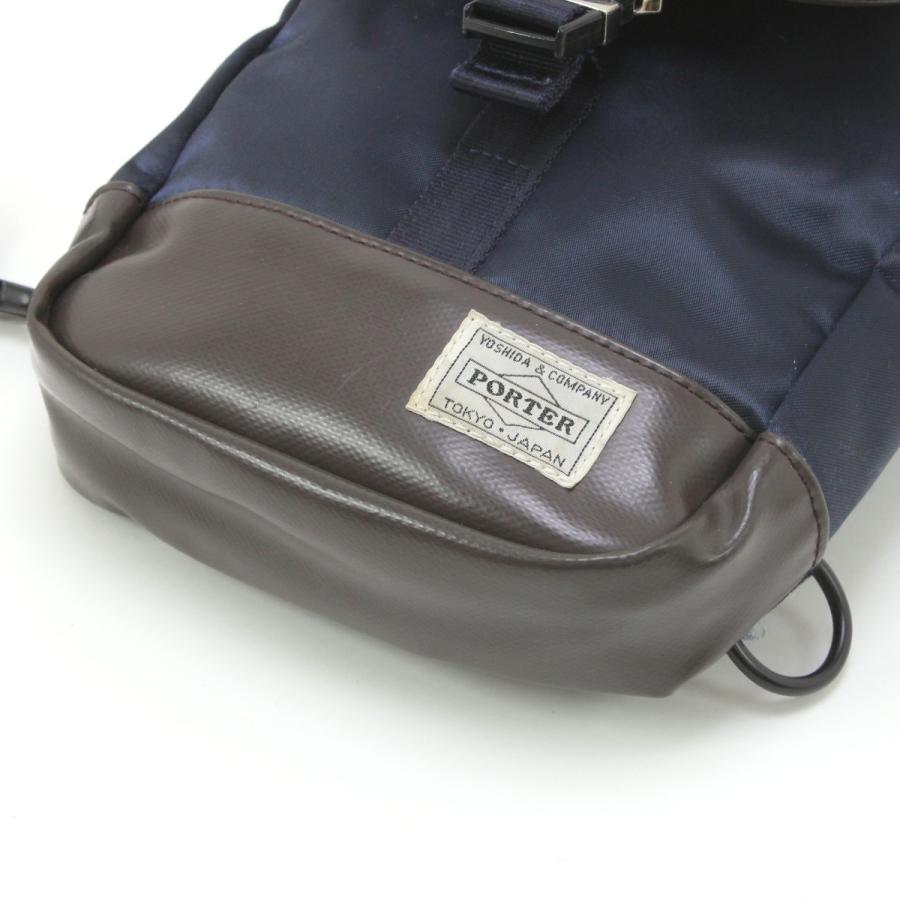 PORTER ポーター ストーム SAC'S BAR別注 ボディバッグ ネイビー やや