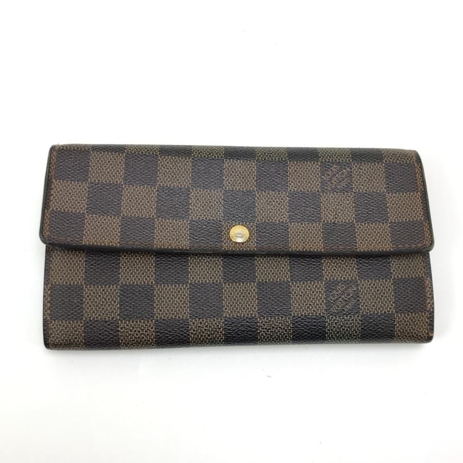 ルイヴィトン LOUIS VUITTON 長財布 ダミエ ポルトフォイユサラ N61734 ブラウン 楽天市場】【財布】LOUIS VUITTON ルイ ヴィトン ダミエ