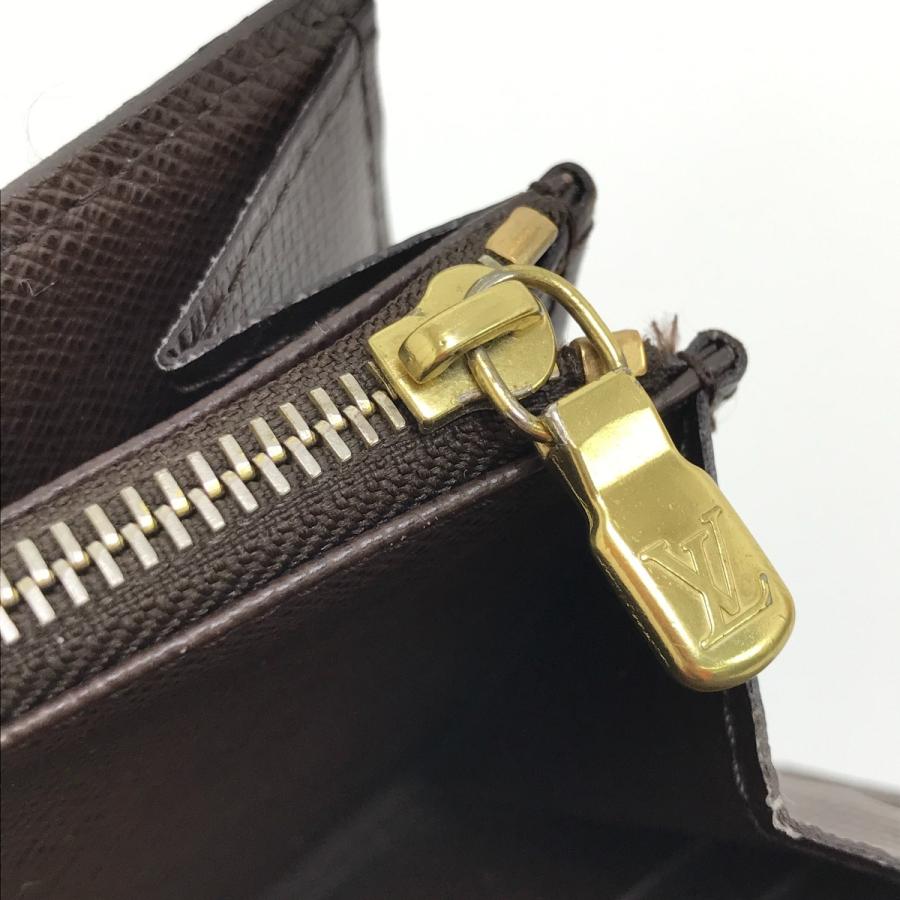 〇〇 LOUIS VUITTON ルイヴィトン ダミエ ポルトフォイユ サラ 二