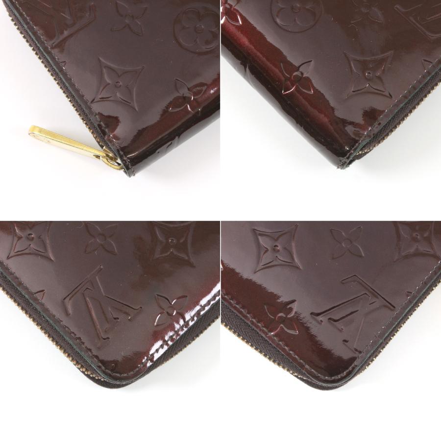 LOUIS VUITTON $$ ルイヴィトン ヴェルニ ジッピーウォレット エナメル  