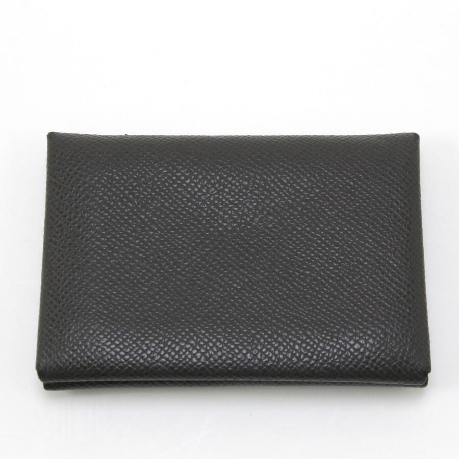 HERMES（エルメス） ヴォーエプソン カルヴィデュオ 名刺入れ U FM010
