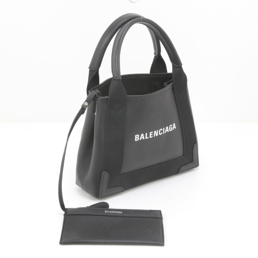 BALENCIAGA ブラック トートバッグ ポーチ付き BALENCIAGA（バレンシアガ） トートバッグ ポーチ付 ブラック やや傷や