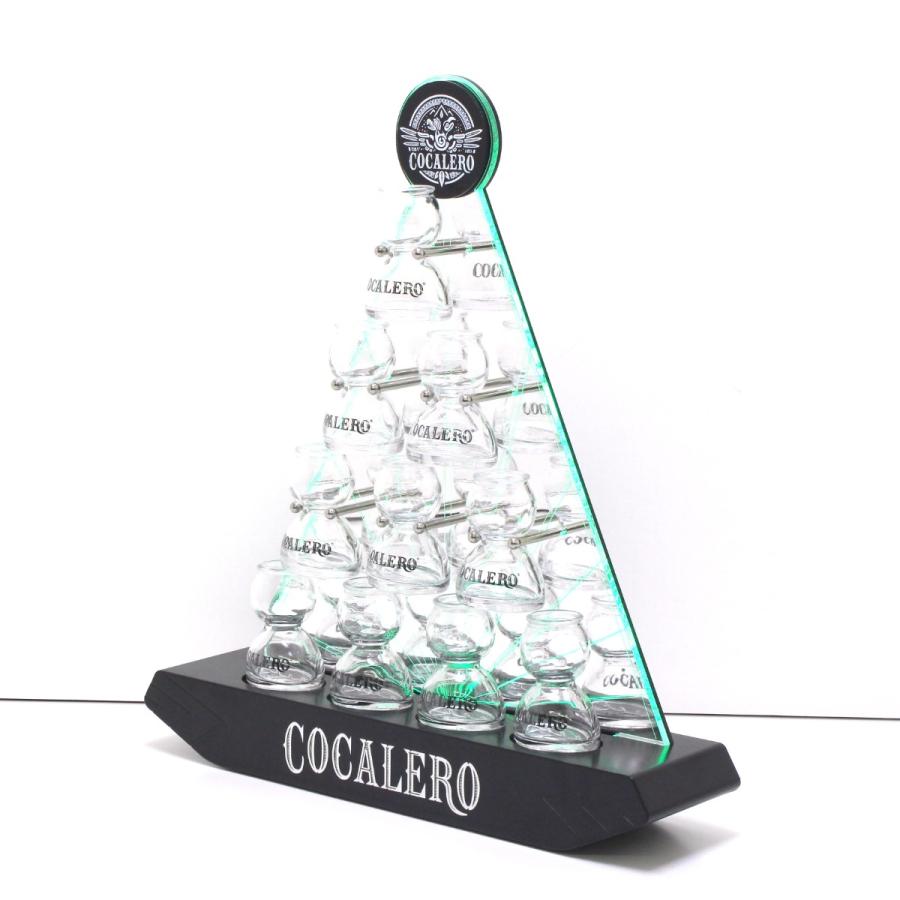COCALERO コカレロボムタワー LEDディスプレイ グラス12個付き 未使用