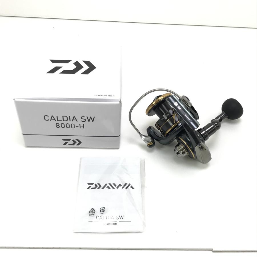 DAIWA ダイワ スピニングリール 22カルディアSW 8000-H やや傷や