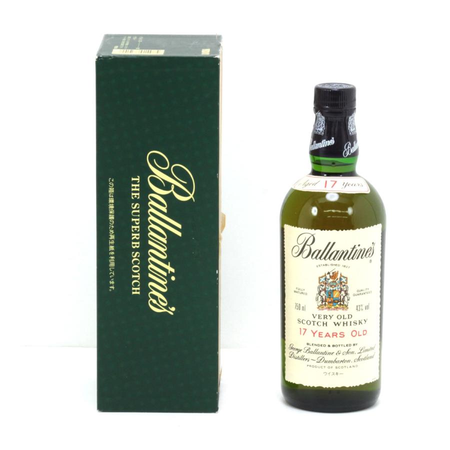 バランタイン 17年 旧ボトル 750ml 43% 未開栓 箱ボトル Ballantine's