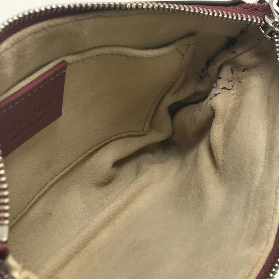 GUCCI $$ グッチ ポーチ GGブルームス 内部ペン跡有 403006 ライト  