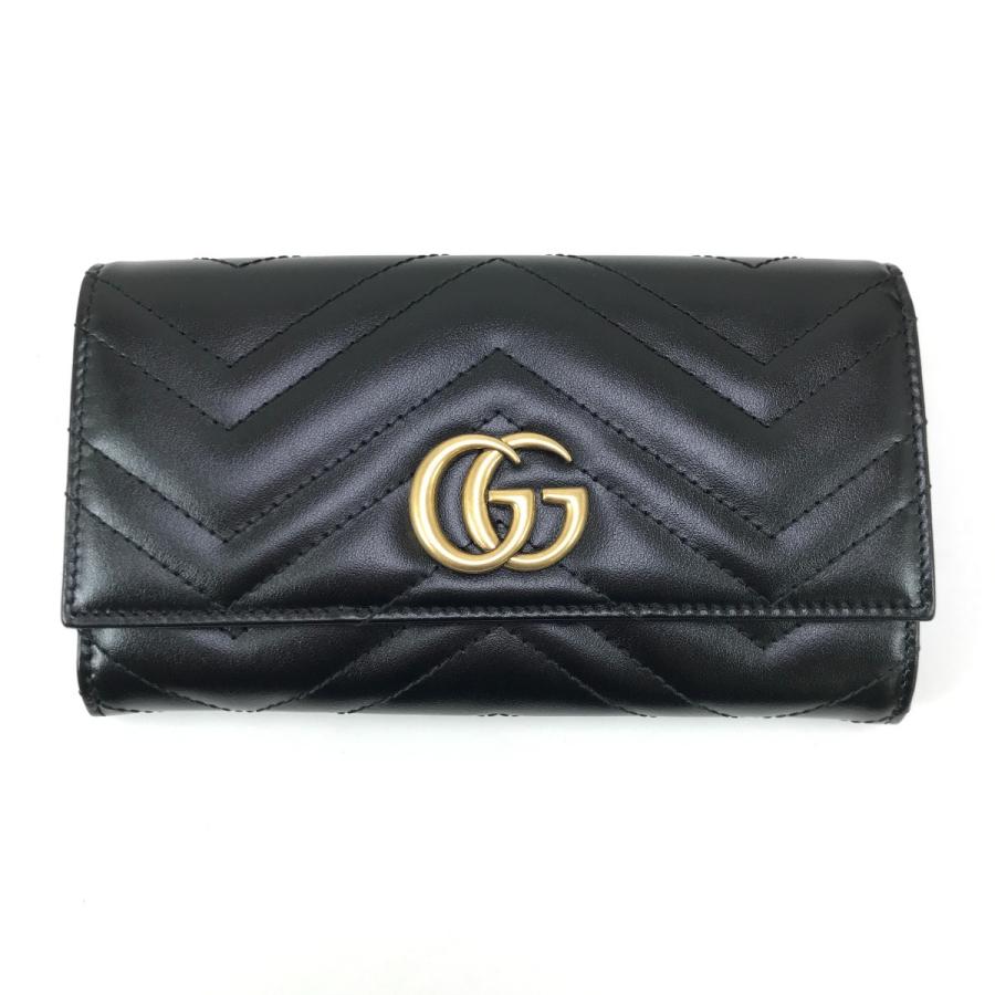 GUCCI GG マーモント ダブルG 長財布 443436 グッチ