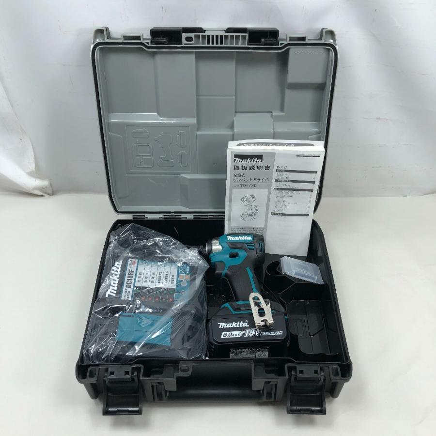 MAKITA マキタ 工具 インパクトドライバ 未使用品(S) 充電器・充電池1