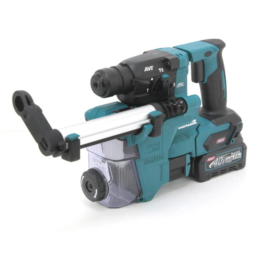 Makita マキタ 20mm 充電式ハンマドリル HR01GRDXV ブルー 40V 2.5Ah