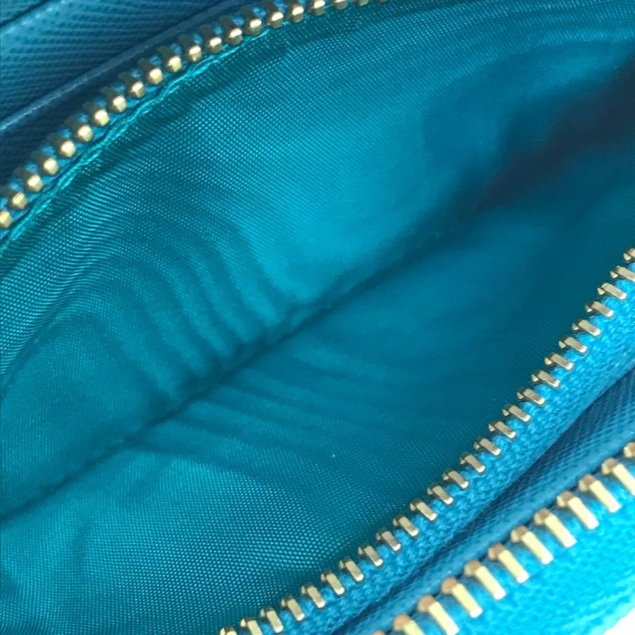 PRADA $$ プラダ 財布 コンパクト サフィアーノ ミディアム 2トーン  