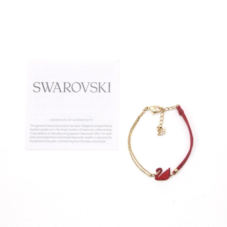 SWAROVSKI（スワロフスキー） Iconic Swan ブレスレット 15-17cm やや