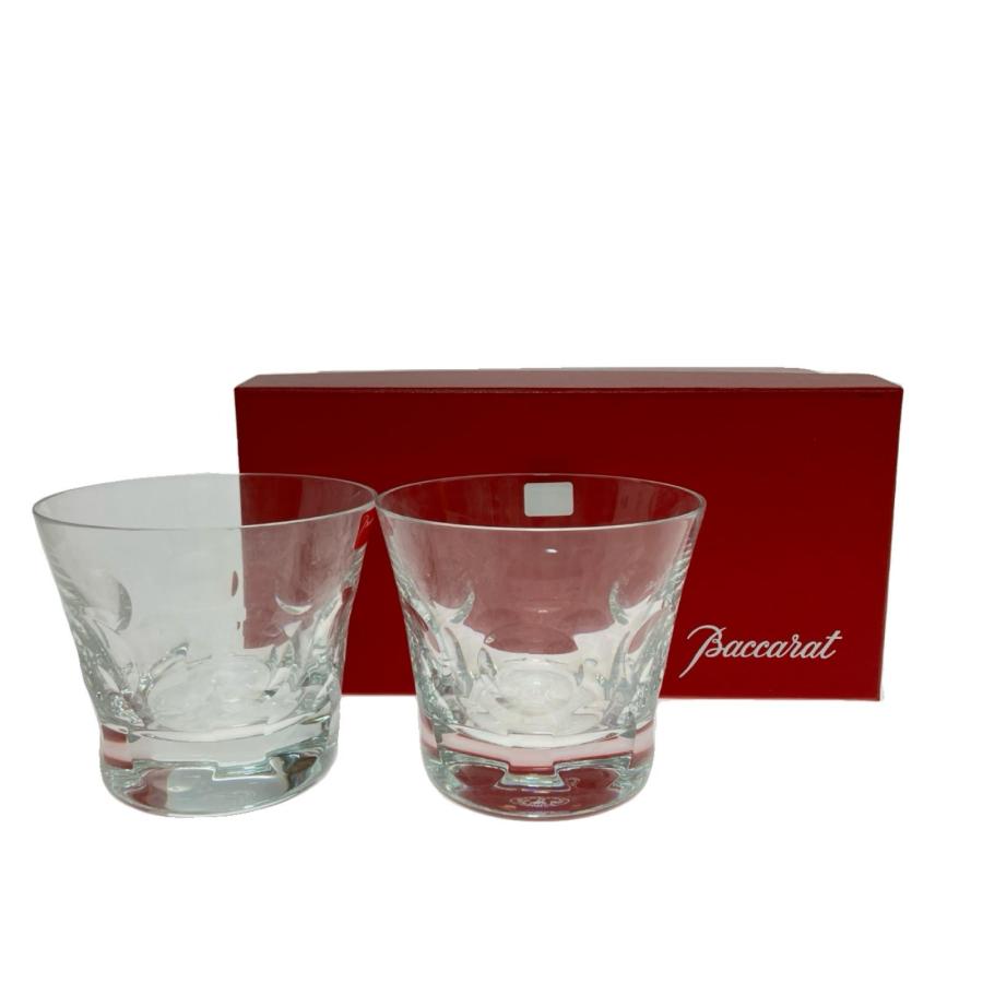 バカラ（Baccarat） ベルーガ タンブラー ロックグラス ペア グラス 