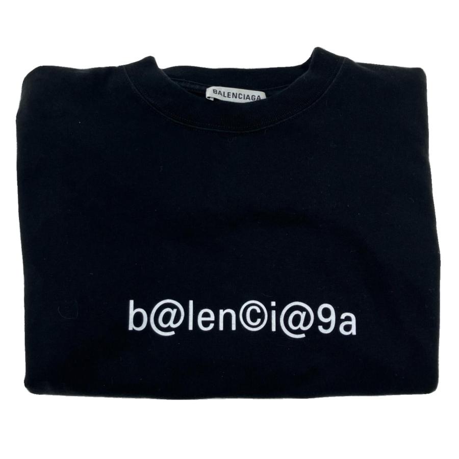 BALENCIAGA $$ バレンシアガ Tシャツ XSサイズ 620941 ブラック やや傷  