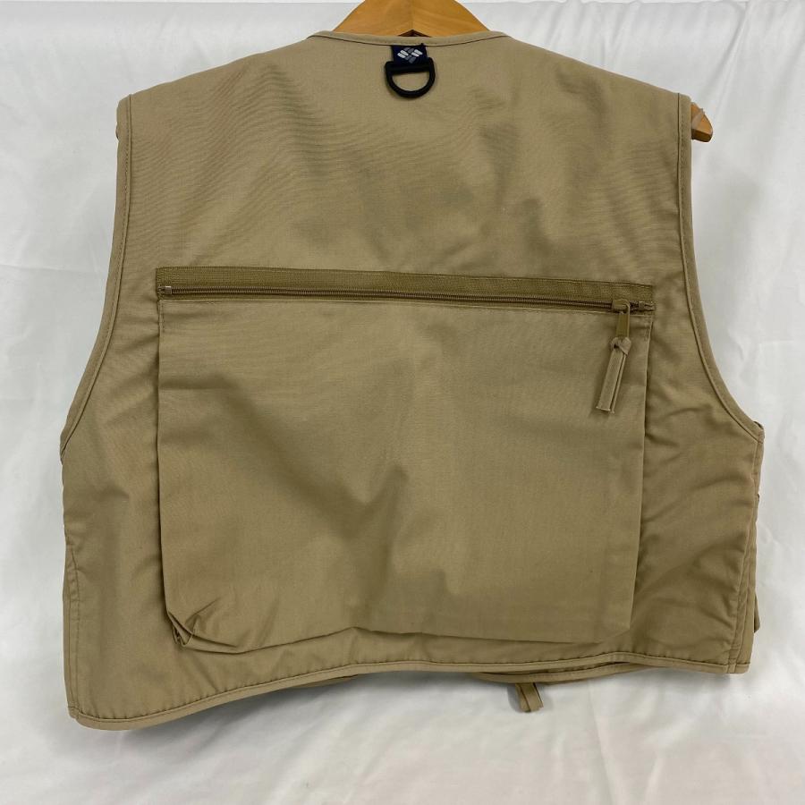 90's Columbia コロンビア　フィッシングベスト Mサイズ　ベージュ Columbia（コロンビア） フィッシングベスト Columbia Mサイズ