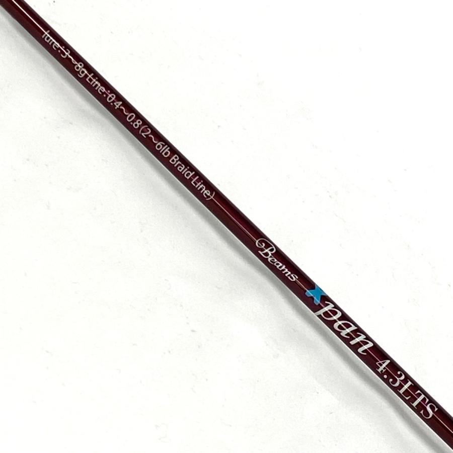 Fishman フィッシュマン ルアーロッド BEAMS Xpan4.3LTS やや傷や汚れ