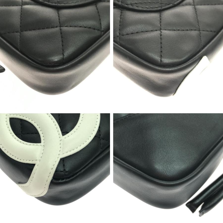 CHANEL（シャネル） アクセサリーポーチ カンボン ブラック やや傷や