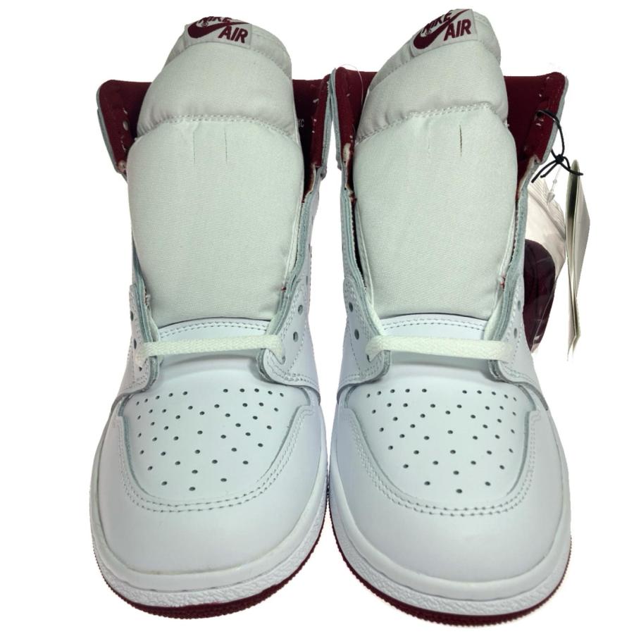 NIKE（ナイキ） AIR JORDAN 1 エア ジョーダン 1 HI 85 WHITE 27cm 