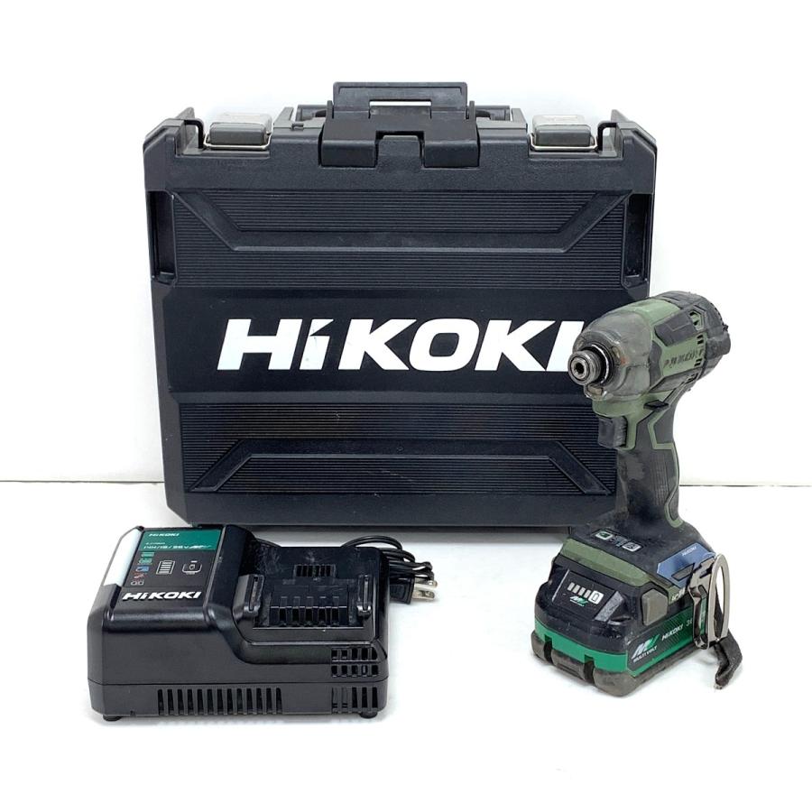 HiKOKI ハイコーキ インパクトドライバ WH36DC フォレストグリーン 傷 