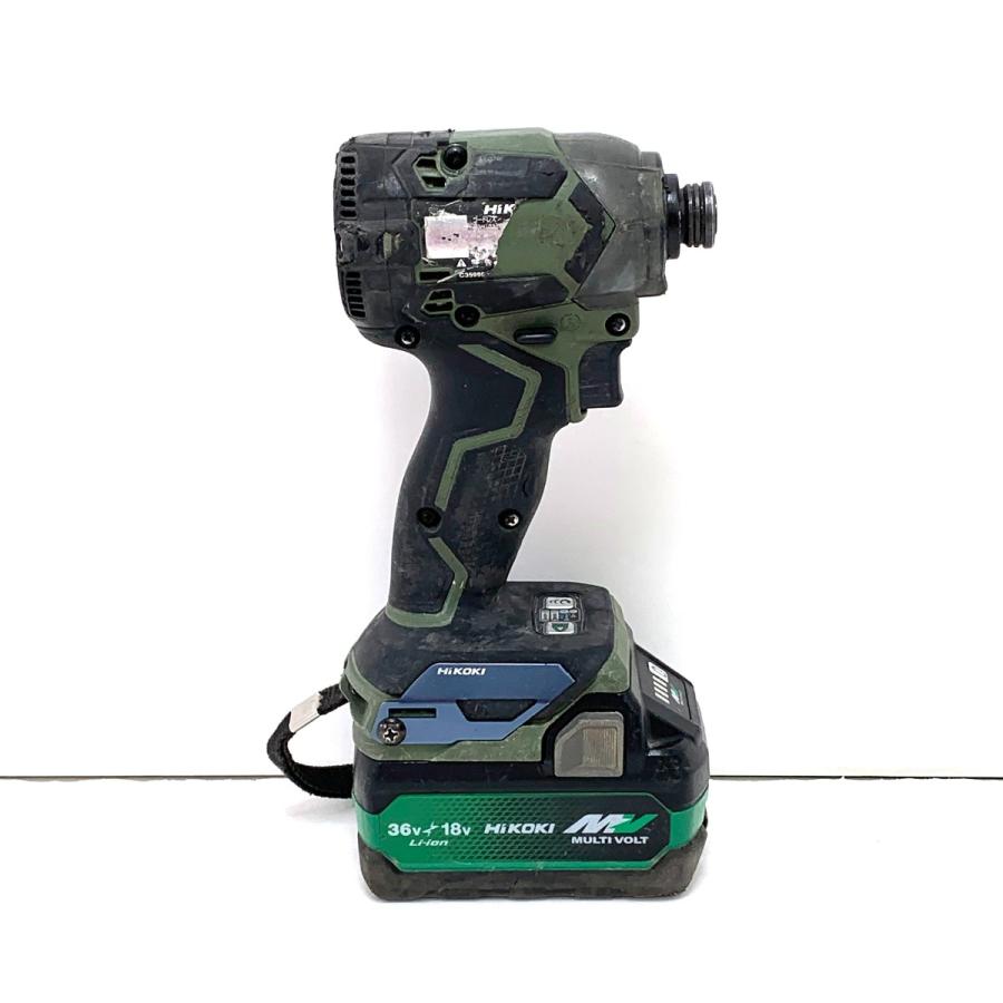 HiKOKI ハイコーキ インパクトドライバ WH36DC フォレストグリーン 傷 
