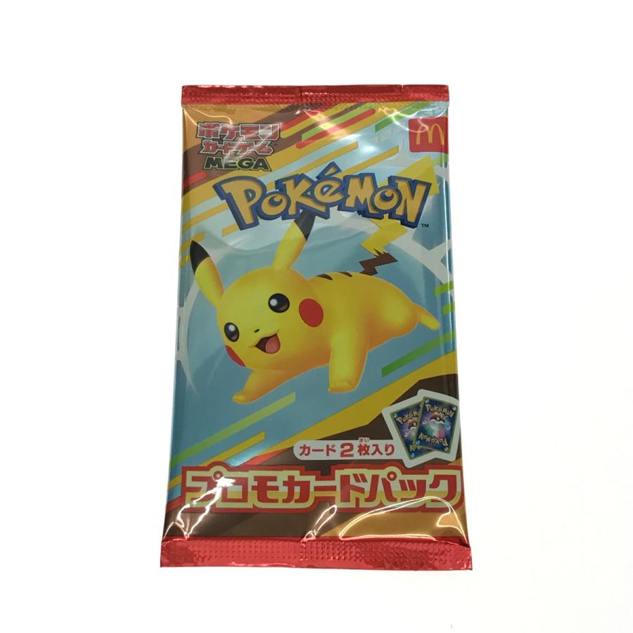 未開封パック ポケモンカード MEGA プロモカードパック マクドナルド