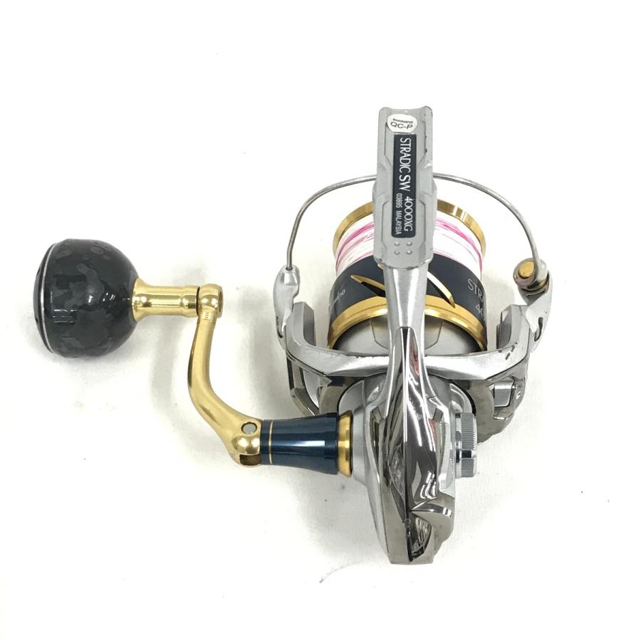 シーバスルアーまとめ売り100個以上　スピニングリールストラディック4000XG SHIMANO シマノ 18ストラディックSW 4000XG 傷汚れ有 釣り用品 リール