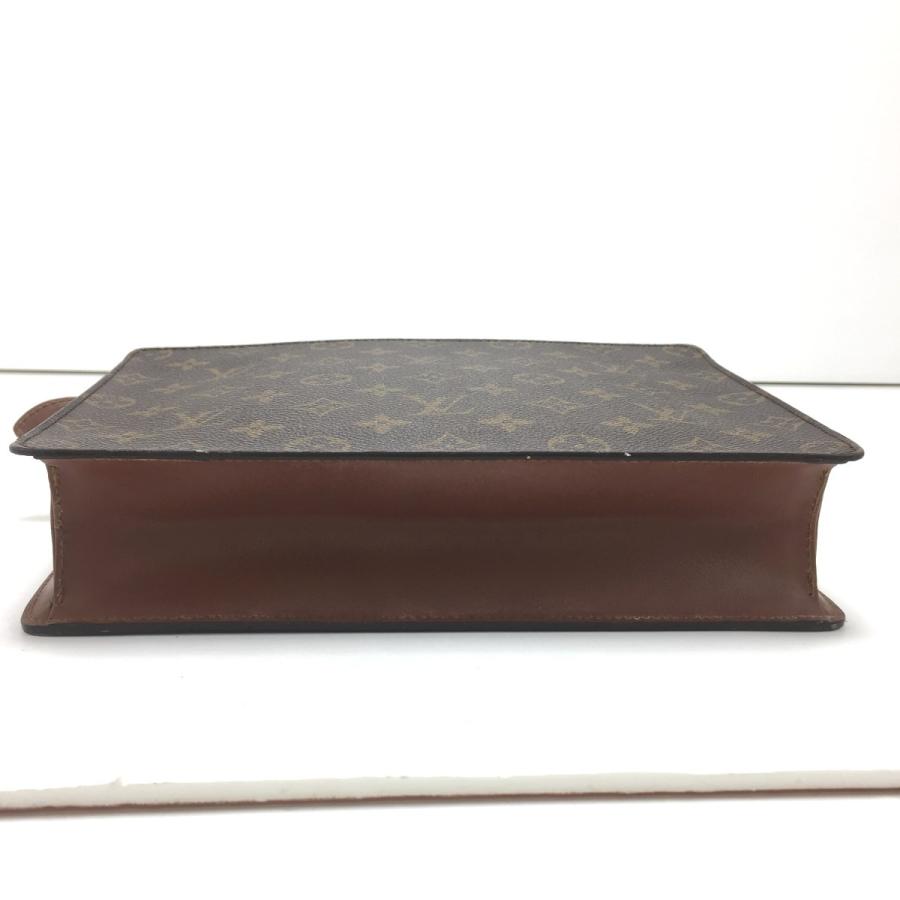 LOUIS VUITTON ルイヴィトン セカンドバッグ モノグラム・エクリプス ポシェットオム 外ポケットベタ有 M51795 ブラウン LOUIS VUITTON（ルイ・ヴィトン） セカンドバッグ モノグラム