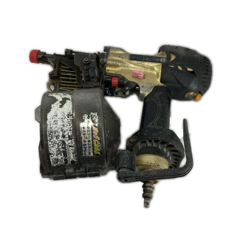 HITACHI 日立 エアツール エア釘打ち 本体のみ NV65HMC ゴールド やや 