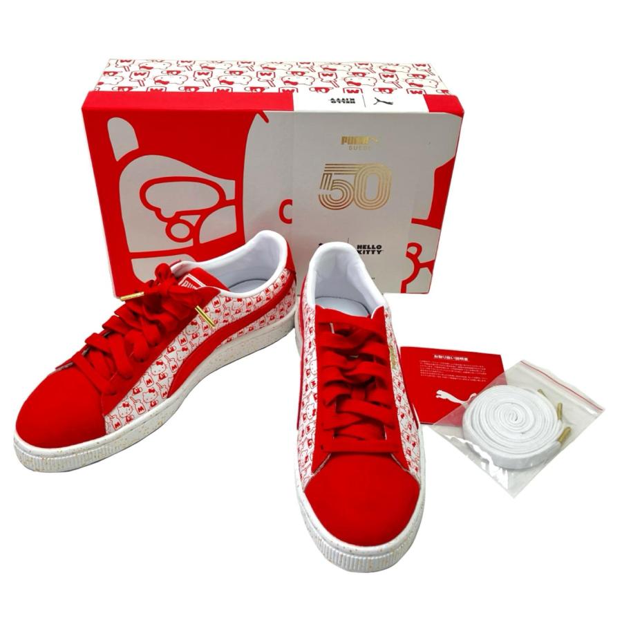 PUMA（プーマ） Suede Classic×Hallo Kitty スウェード クラシック