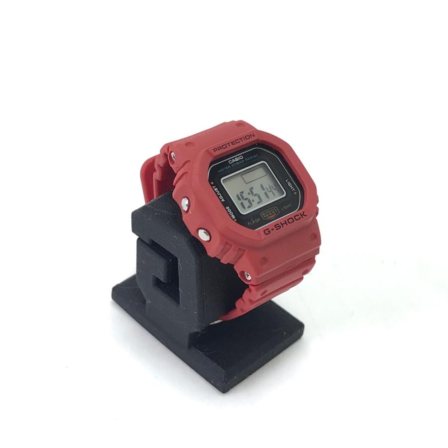 CASIO カシオ リングウォッチ ラバー赤 DWN-5600-9JR CASIO（カシオ） リングウォッチ ラバー赤 DWN-5600-9JR やや傷や汚れ