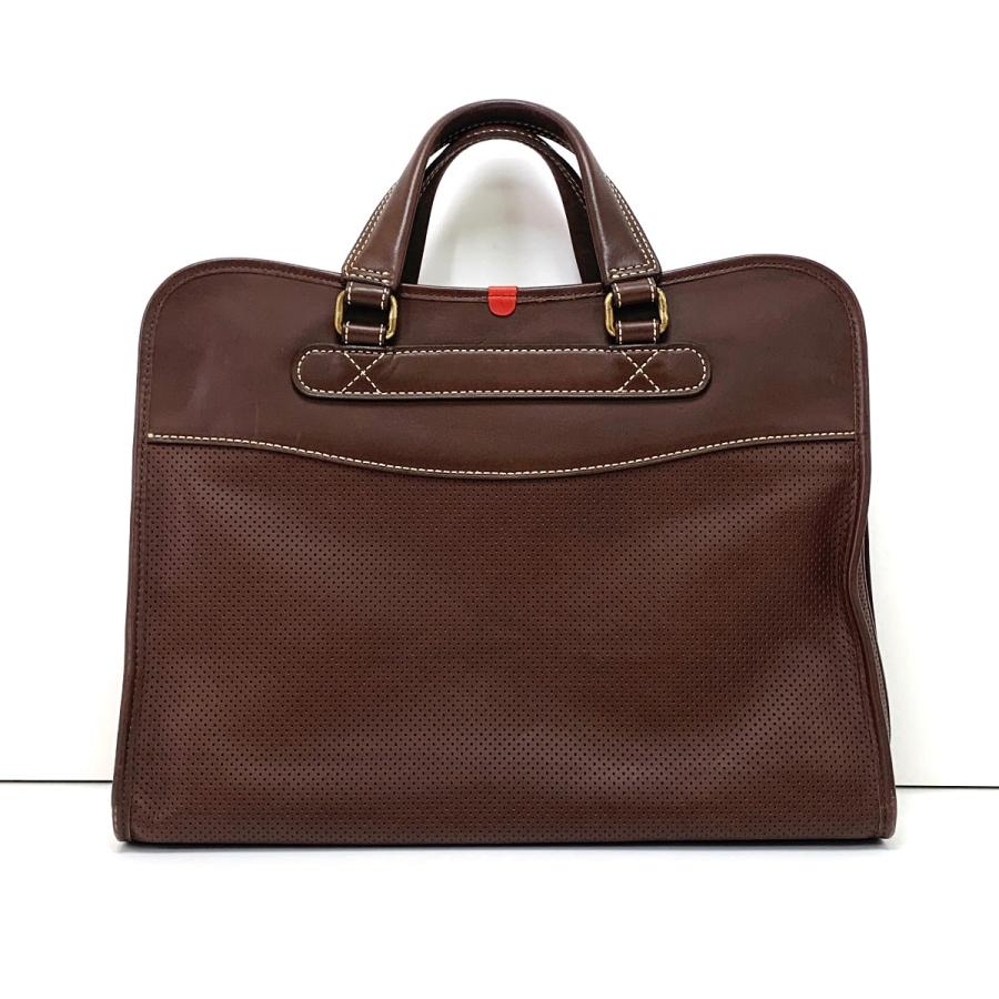SOMÈS SADDLE ブラウンレザー ビジネスバッグ Somes Saddle ソメスサドル ビジネスバッグ ブラウン 傷や汚れあり