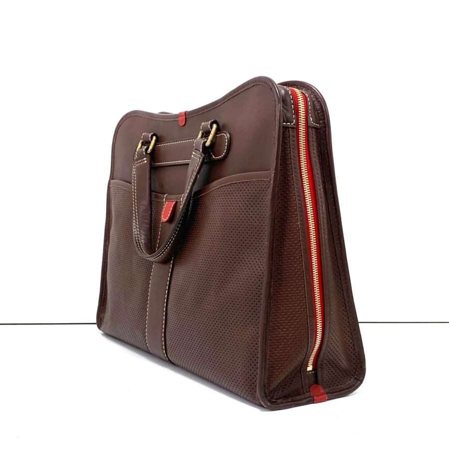 Somes Saddle ソメスサドル ビジネスバッグ ブラウン 傷や汚れあり