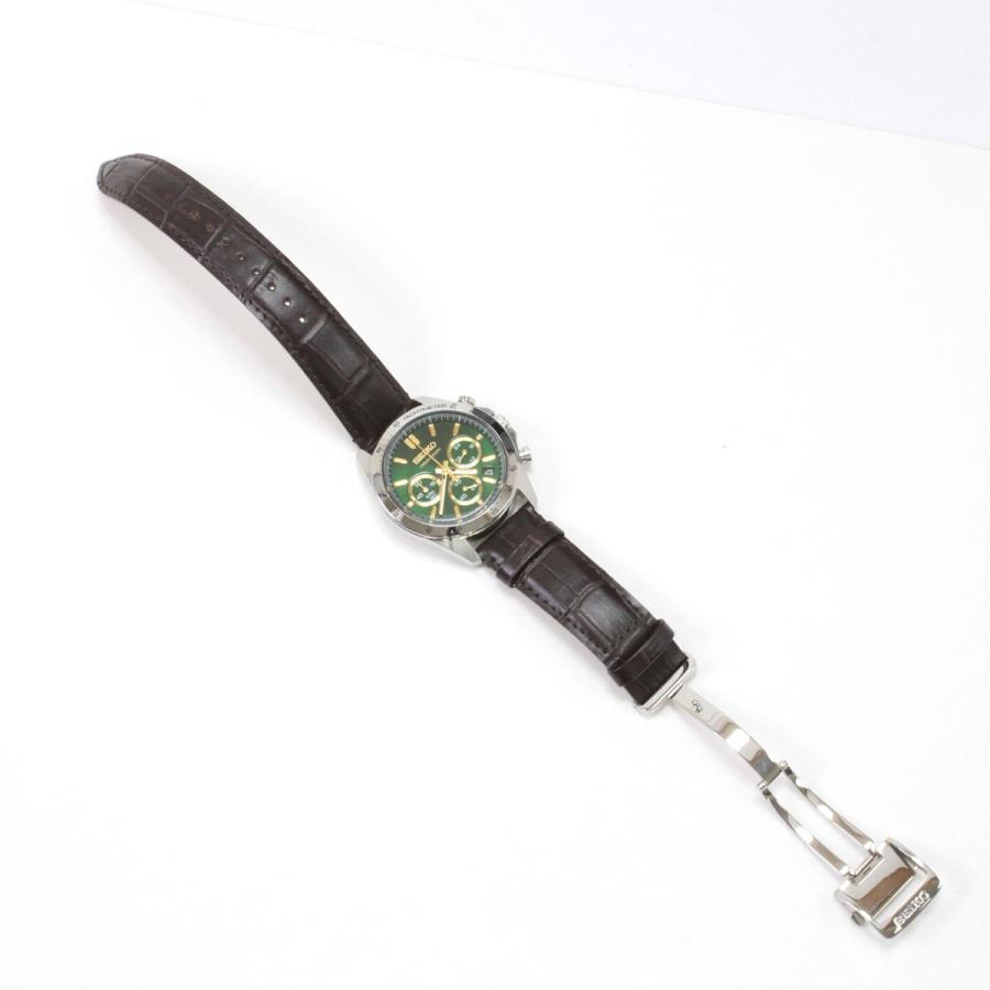 SEIKO（セイコー） クロノグラフ メンズクォーツ 本体のみ レザー