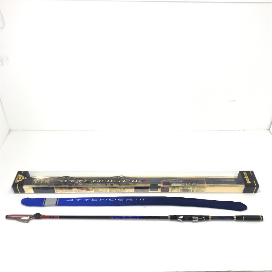gamakatu ガマカツ 磯竿 がま磯アテンダーII 0-53 22565 尻栓欠品 やや