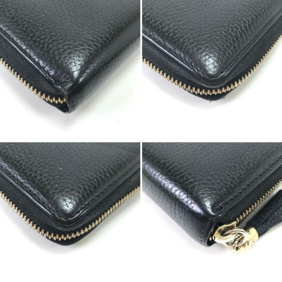 GUCCI（グッチ） 長財布 ソーホー インターロッキング 308004 ブラック