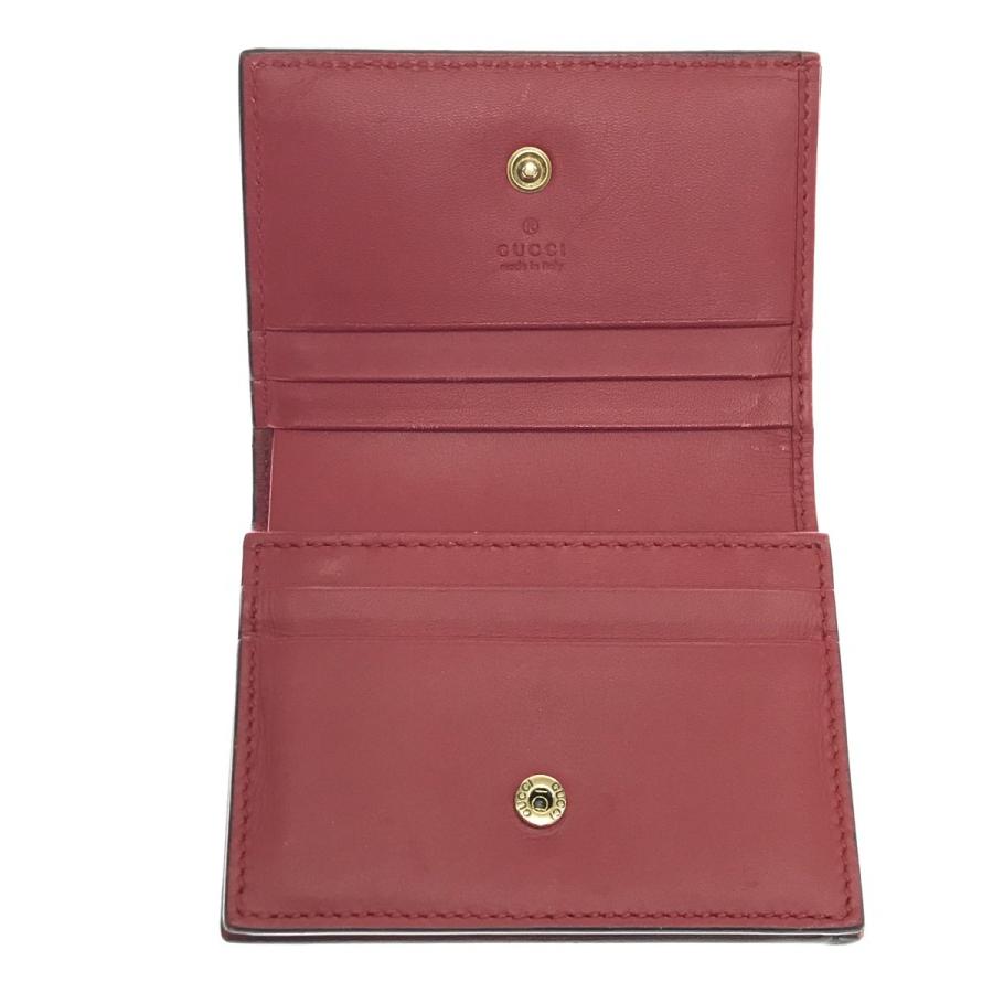 GUCCI（グッチ） 2つ折り財布 GGスプリーム チェリー ミニウォレット